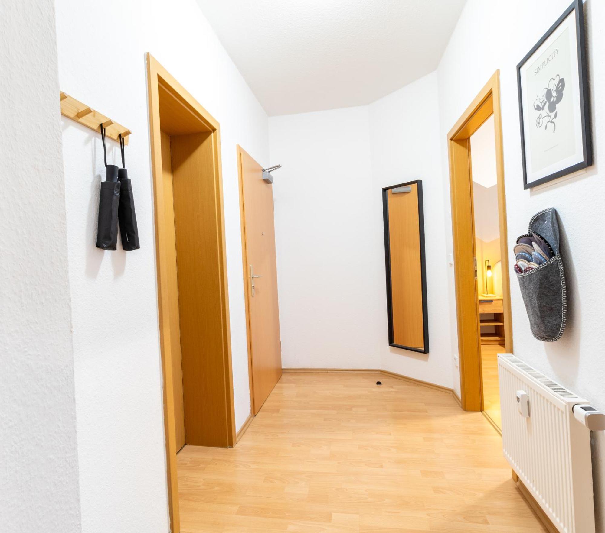 Stadtnatur Apartment Am Kuechwald - Mit Balkon, Streaming-Tv, Badewanne, Arbeitsplatz Chemnitz Dış mekan fotoğraf